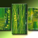 Handmade Art deco Modern abstract oil painting on Canvas set 09223 Handmade Art deco Modern abstract oil painting on Canvas set 09223