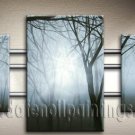 Handmade Art deco Modern abstract oil painting on Canvas set 09228