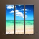 100% handmade Art deco Modern seascape oil paintings on Canvas set10023