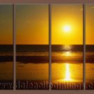 Modern Contemporary oil paintings on Canvas sunrise painting set10133