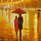 Modern impressionism palette knife oil painting on canvas kp001