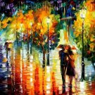 Modern impressionism palette knife oil painting on canvas kp002