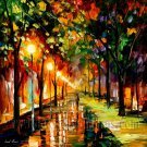 Modern impressionism palette knife oil painting on canvas kp006