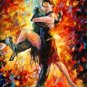 Modern impressionism palette knife oil painting on canvas kp014