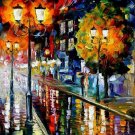 Modern impressionism palette knife oil painting on canvas kp015
