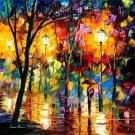 Modern impressionism palette knife oil painting on canvas kp021