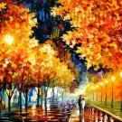 Modern impressionism palette knife oil painting on canvas kp022