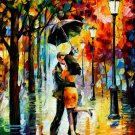 Modern impressionism palette knife oil painting on canvas kp025
