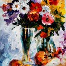 Modern impressionism palette knife oil painting on canvas kp034