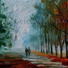 Modern impressionism palette knife oil painting on canvas kp047