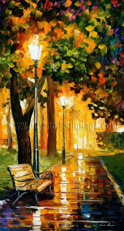 Modern Impressionism Palette Knife Oil Painting On Canvas