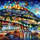 Modern impressionism palette knife oil painting on canvas kp056 Modern impressionism palette knife oil painting on canvas kp056