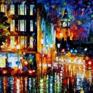 Modern impressionism palette knife oil painting on canvas kp057 Modern impressionism palette knife oil painting on canvas kp057
