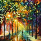 Modern impressionism palette knife oil painting on canvas kp068 Modern impressionism palette knife oil painting on canvas kp068