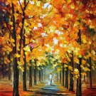 Modern impressionism palette knife oil painting on canvas kp070