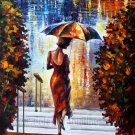 Modern impressionism palette knife oil painting on canvas kp073 Modern impressionism palette knife oil painting on canvas kp073