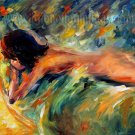 Modern impressionism palette knife oil painting on canvas kp082 Modern impressionism palette knife oil painting on canvas kp082