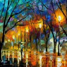 Modern impressionism palette knife oil painting on canvas kp091