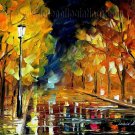 Modern impressionism palette knife oil painting on canvas kp110