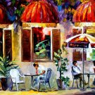 Modern impressionism palette knife oil painting on canvas kp111