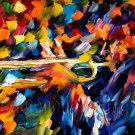 Modern impressionism palette knife oil painting on canvas kp119 Modern impressionism palette knife oil painting on canvas kp119