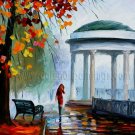 Modern impressionism palette knife oil painting on canvas kp133