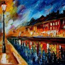 Modern impressionism palette knife oil painting on canvas kp134 Modern impressionism palette knife oil painting on canvas kp134