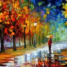 Modern impressionism palette knife oil painting on canvas kp169