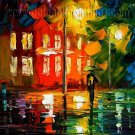Modern impressionism palette knife oil painting on canvas kp170