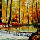 Modern impressionism palette knife oil painting on canvas kp179 Modern impressionism palette knife oil painting on canvas kp179