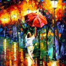 Modern impressionism palette knife oil painting on canvas kp183