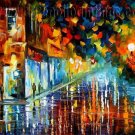 Modern impressionism palette knife oil painting on canvas kp184