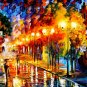 Modern impressionism palette knife oil painting on canvas kp186