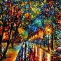 Modern impressionism palette knife oil painting on canvas kp197