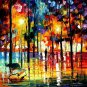 Modern impressionism palette knife oil painting on canvas kp198