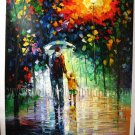 Modern impressionism palette knife oil painting on canvas kp201