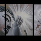 Contemporary zen art Buddha oil painting Buddha015