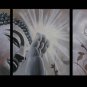 Contemporary zen art Buddha oil painting Buddha015