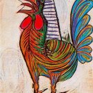 Pablo Picasso Classical Oil Paintings A Rooster Hen Le Coq