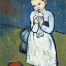 Pablo Picasso Classical Oil Paintings Child With Dove