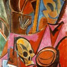 Pablo Picasso Classical Oil Paintings Composition With Skull Composition Avec Tete De