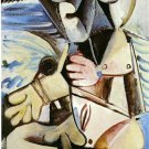 Pablo Picasso Classical Oil Paintings Embrace Etreinte Genre Painting