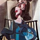 Pablo Picasso Classical Oil Paintings Female Portraits Girl In Chair