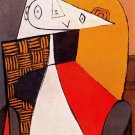 Pablo Picasso Classical Oil Paintings Female Portraits Seated Woman