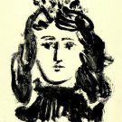 Pablo Picasso Classical Oil Paintings Head Of A Girl Female Portrait