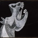 Pablo Picasso Classical Oil Paintings Horse Head.Sketch For Guernica