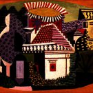 Pablo Picasso Classical Oil Paintings Landscape Of Juan-Les-Pins