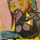 Pablo Picasso Classical Oil Paintings Leaning Woman Femme Acoudee