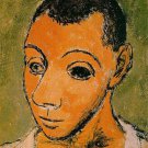 Pablo Picasso Classical Oil Paintings Male Self Portrait Autoportrait Expressionism