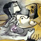 Pablo Picasso Classical Oil Paintings Marie-Therese As Vestal,Ensuring The Minotaur Asleep Pablo Picasso Classical Oil Paintings Marie-Therese As Vestal,Ensuring The Minotaur Asleep